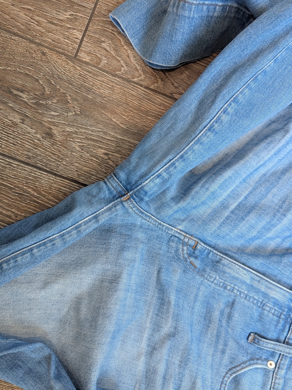 Madewell Wide-Leg Cropped Jeans Size 31 Light Wash Summer Denim High Rise - Picture 8 of 12